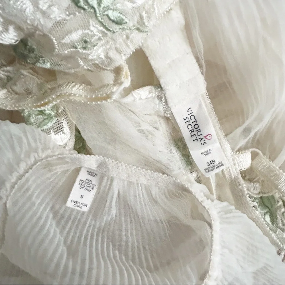Victoria's Secret Sheer Chemise Set